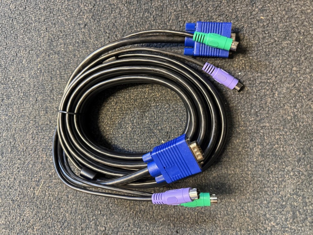 PS2 VGA Combo PS/2 Cable Keyboard AND MOUSE