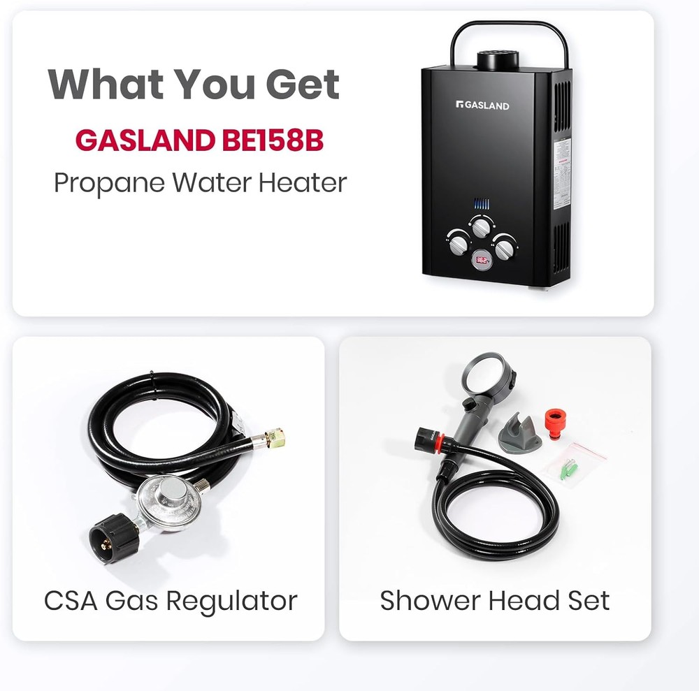 GASLAND Propane Water Heater