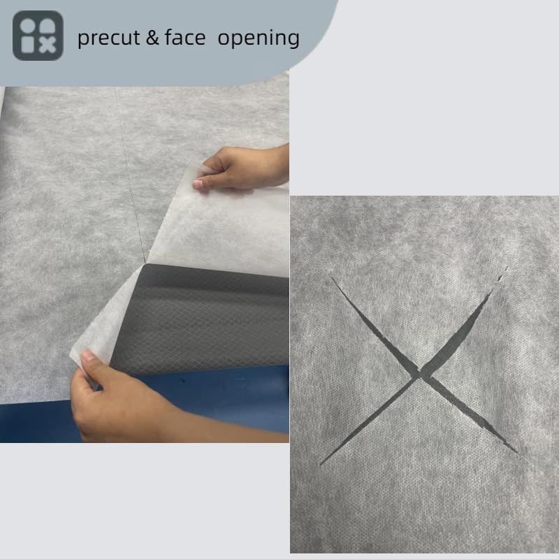 Disposable Massage Table Sheets -71" X 31.5" X 50 Sheets/Roll, 30 G/㎡-2 Roll Non