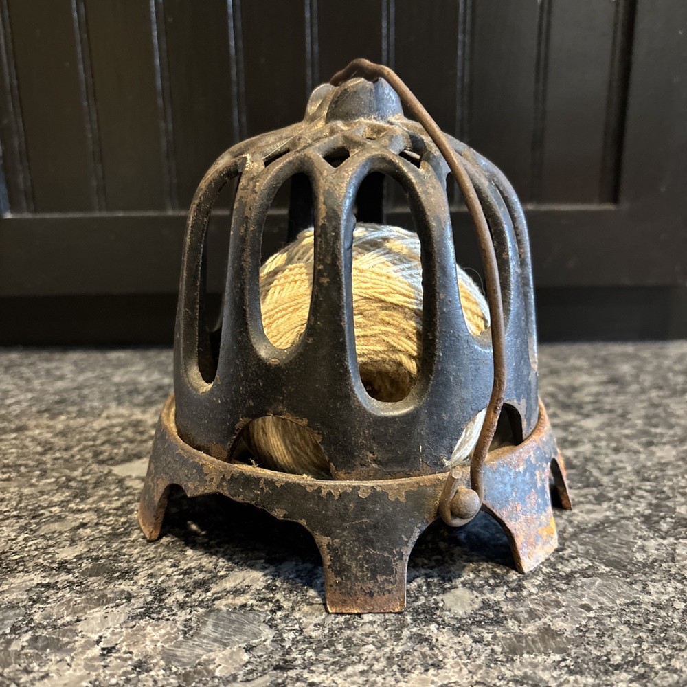 Cast Iron Twine/String Holder