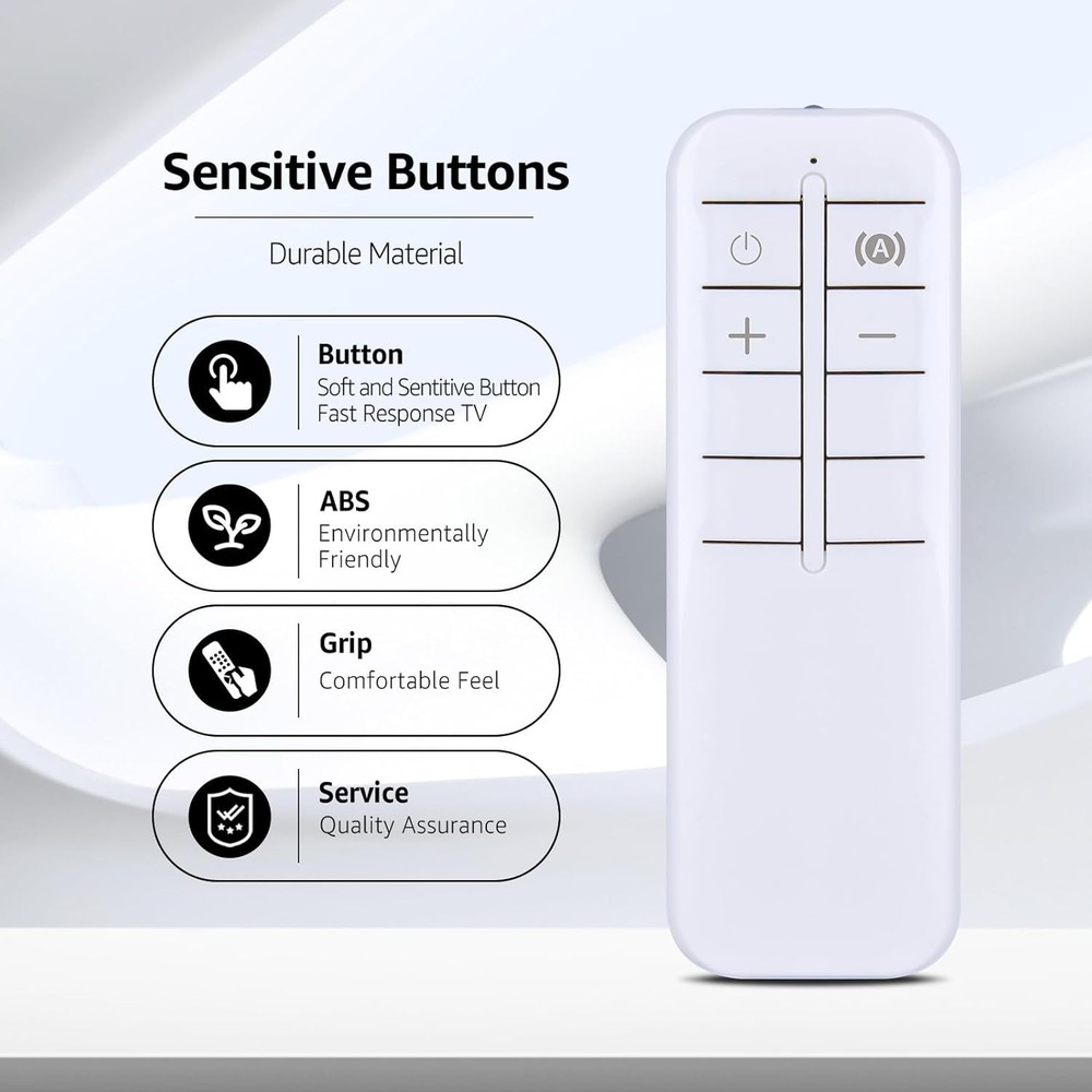 Replacement Remote Control for MERACH Vibration Plate - Easy & Ergonomic Design