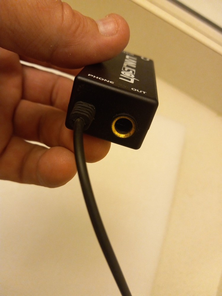 Vintage - Lanlison Guitar Audio Interface - Working