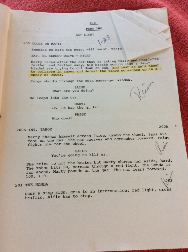 ORIGINAL SCRIPT DEAN KOONTZ'S MR. MURDER PART TWO 1997 TOLKIN STEPHEN BALDWIN