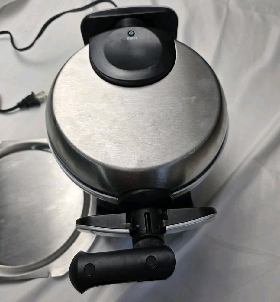 Bialetti Ceramic Coated Rotating Belgian Waffle Maker WORKS - Model TSK-2901BW