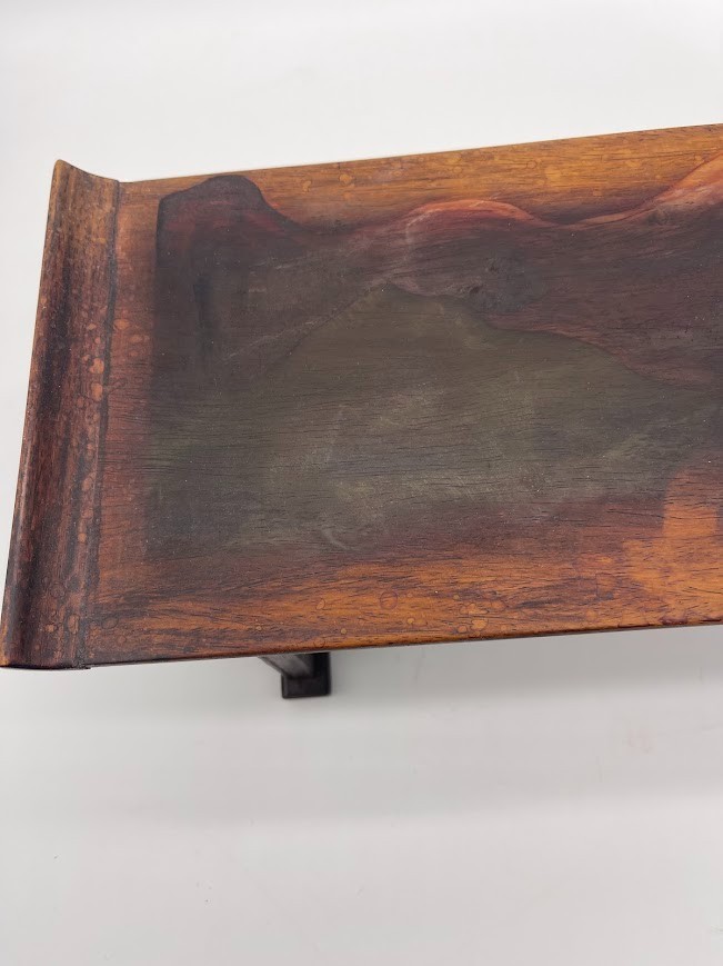 Chinese Rosewood Upturned