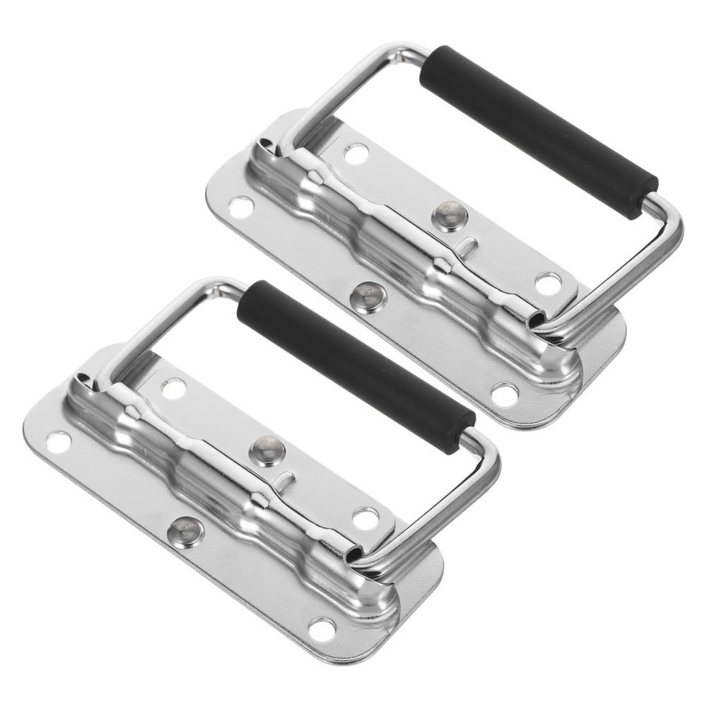 2 PCS Door Handle for Tool Box Aluminum Toolbox Cabinet Flight Case