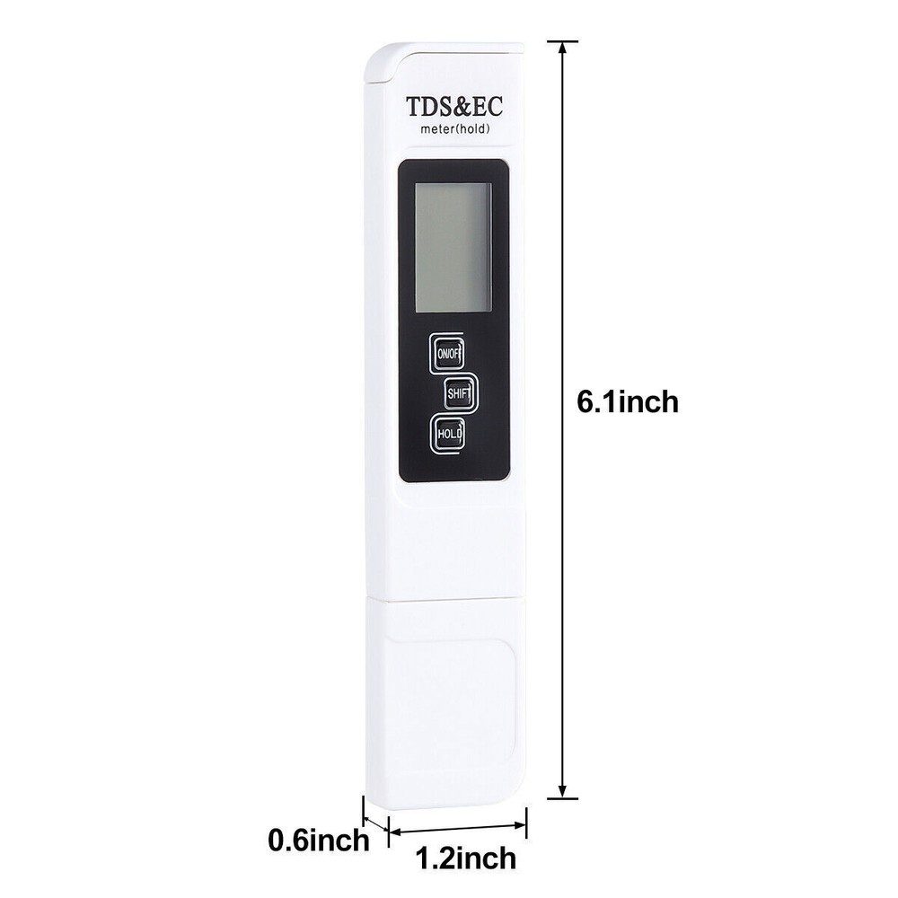 Digital Tester TDS EC Meter Water Purity Hydroponics High Quality Test Pen