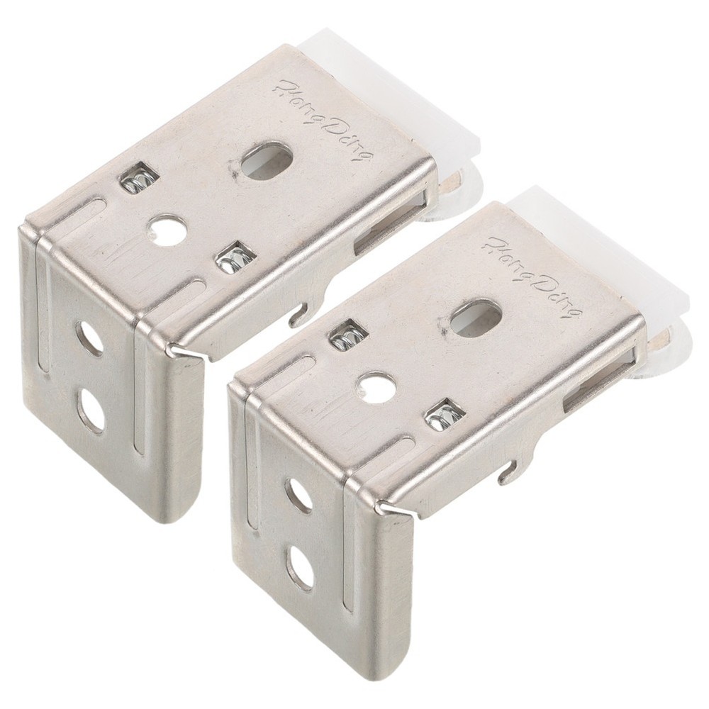 Door Blinds Bottom Bracket Brackets Replacement Curtain Installation