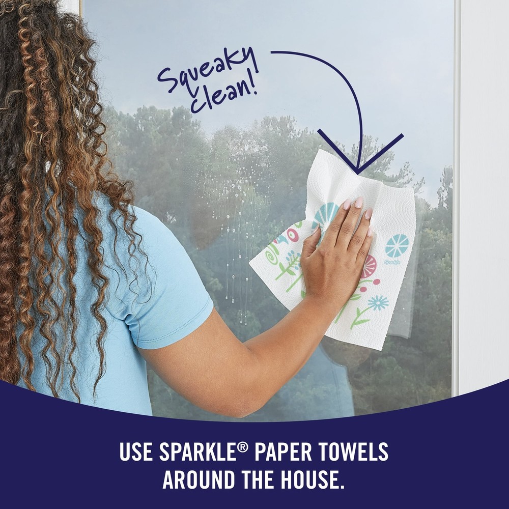 Pick-a-Size Paper Towels, Multi-Color, 6 Double Rolls