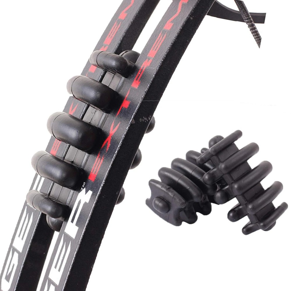 2 Pcs Compound Bow Limb Dampeners Archery Bow Stabilizer Silencers Archery Shock