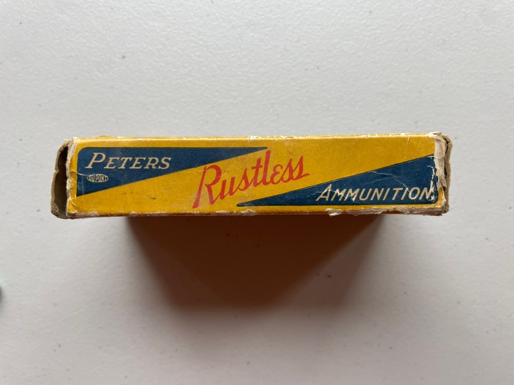 Vintage Peter’s Rustless 8M/M Mauser Ammo Box Empty