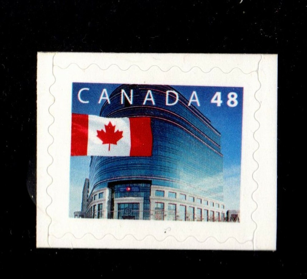 CANADA NO 1931, FLAG OVER CANADA POST HEAD OFFICE, MINT NH