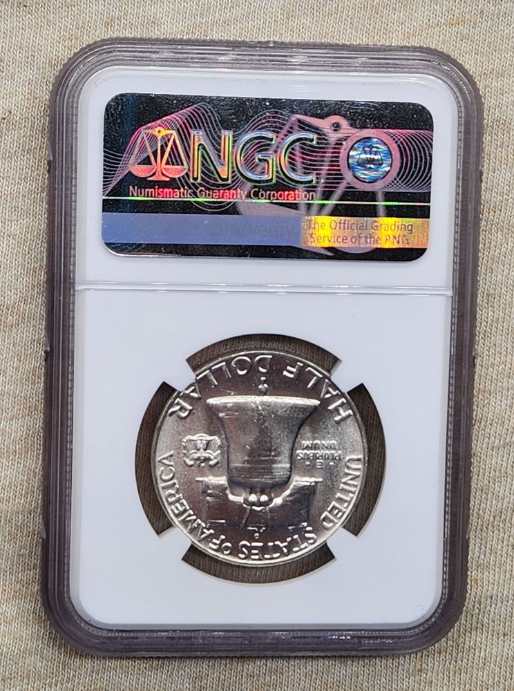 WPCoins ~ 1963-D Franklin Half Dollar NGC MS-64