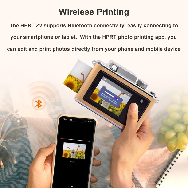 Camera + Photo Printer