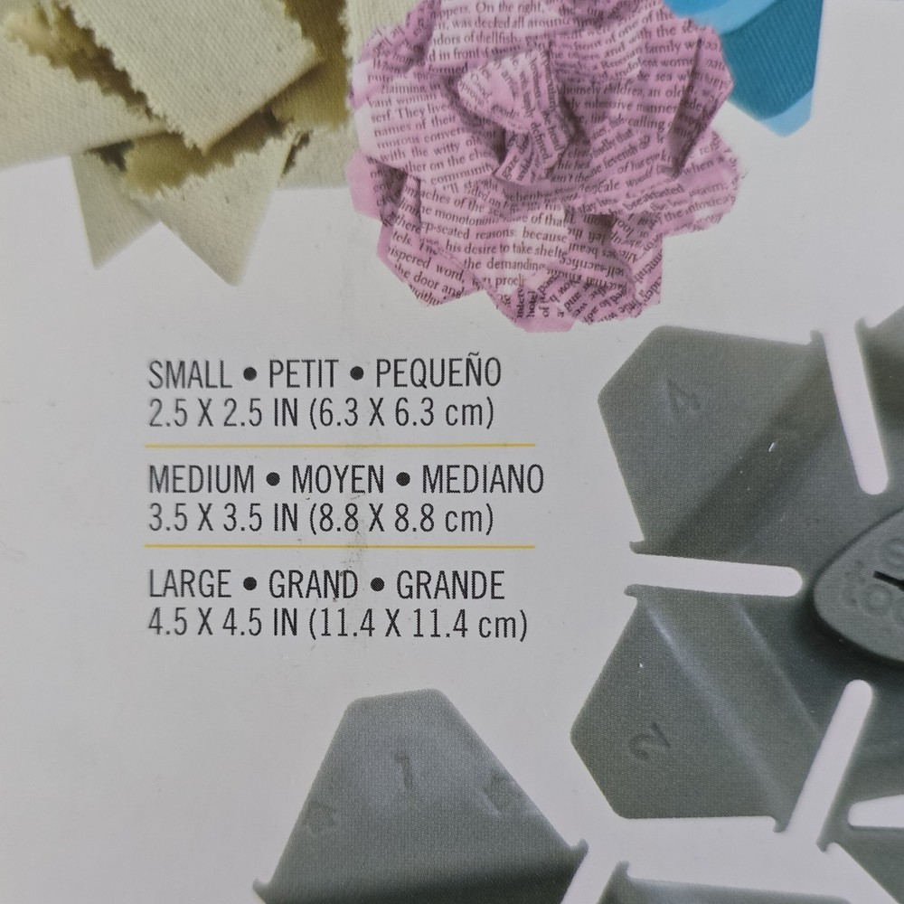 EK Tools Star Bow Template Combo Kit Bow Making Set 3 Sizes Small Medium Large