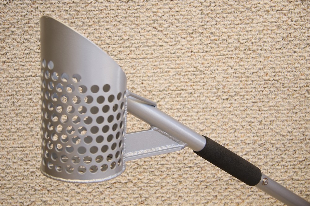 Two handle Perforated Aluminum Sand Scoop