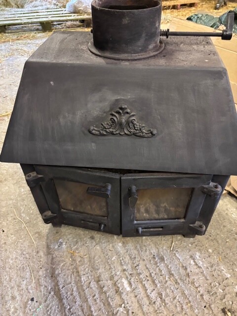 wood burning stove used