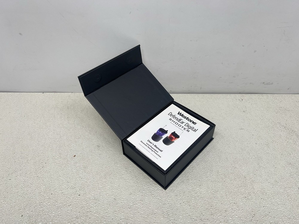 Westone - DefendEar Shooter Protection, Electronic - Black -