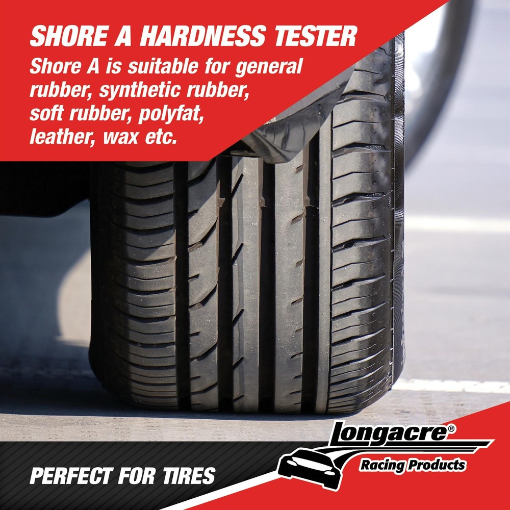 Longacre® 52-50546 Deluxe Tire Durometer with Storage Case