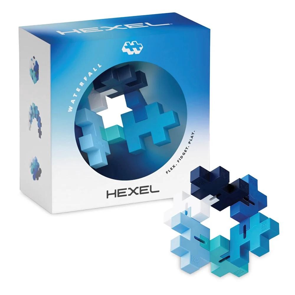 Hexel Fidget Toy - Waterfall - Plus-Plus