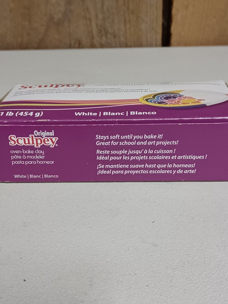 Sculpey Polymer Clay 1 Lb. White