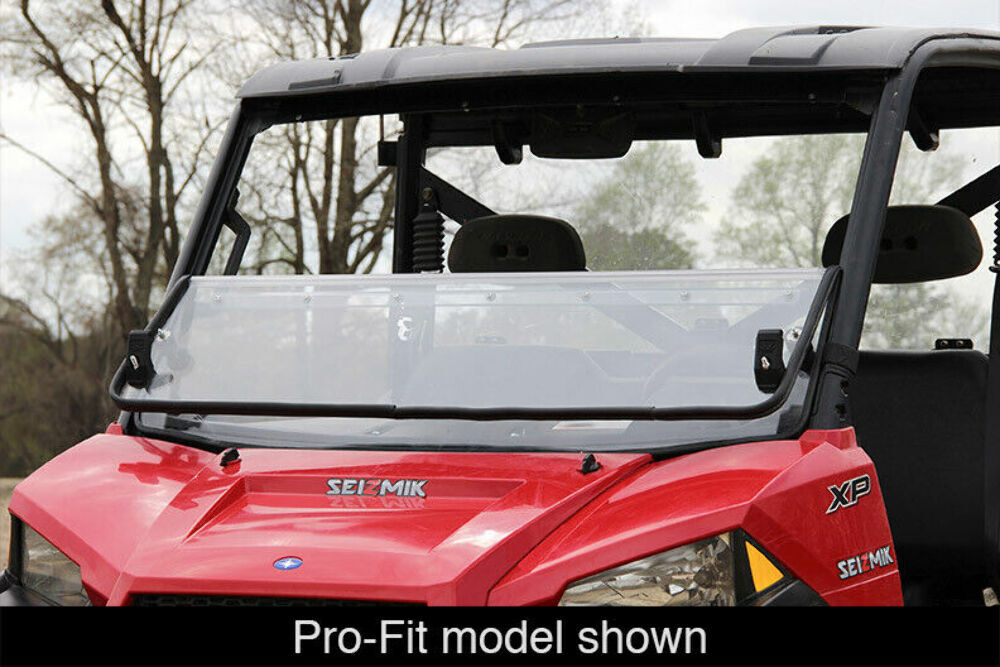 Polaris Ranger XP 800 Full Front Folding Flip Down Windshield 2010-2014
