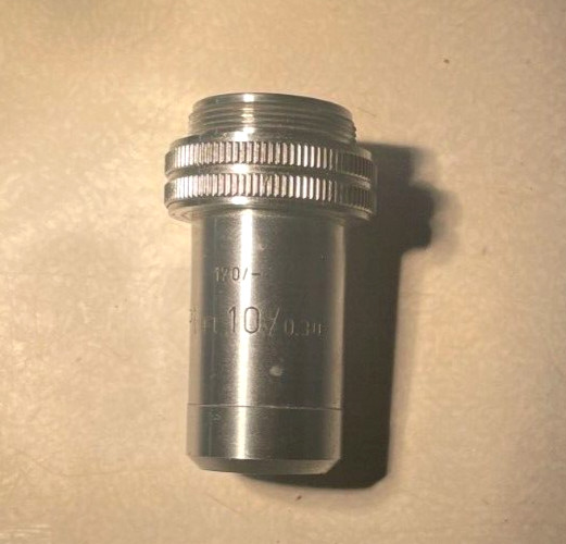 Leitz PL FL 10X/0.30 Microscope Objective, 170/- , C 45264,