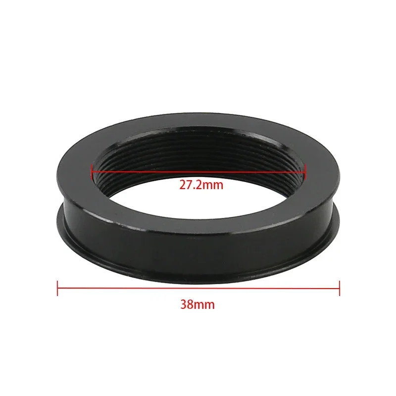 Diameter 38mm to 27.2mm Inner Thread Adapter Microscope Camera Tube Adapter Ring