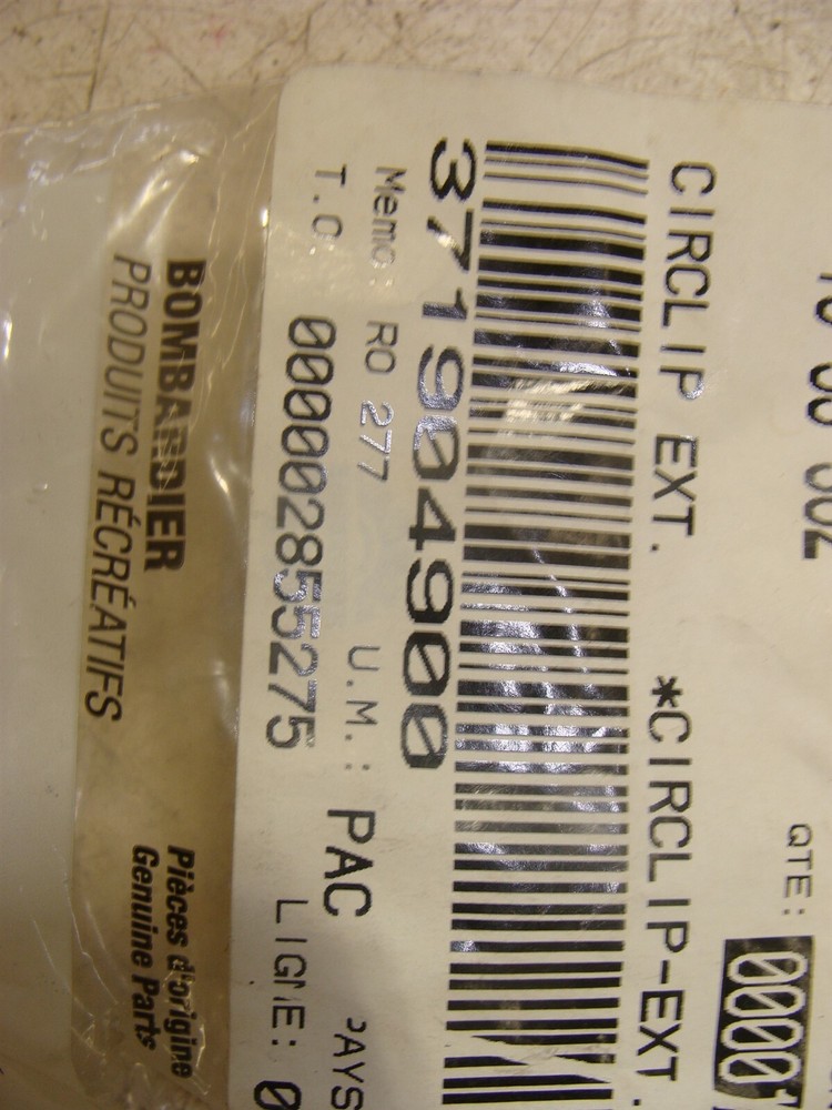NEW SKI-DOO OEM BRP SNAPRING SNAP RING CIRCLIP RETAINING