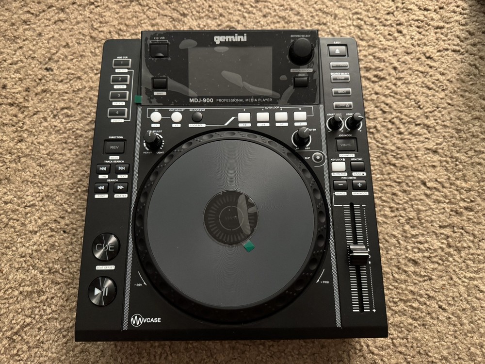 Gemini MDJ-900 Professional Media Player – Open Box
