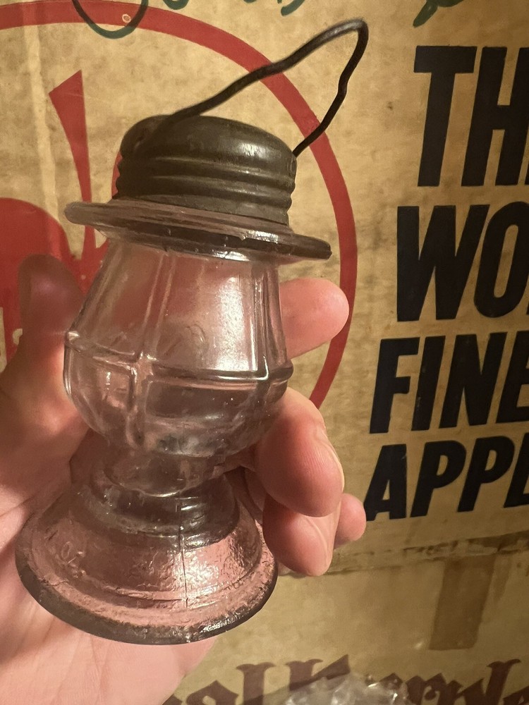 Antique Candy Container Lantern