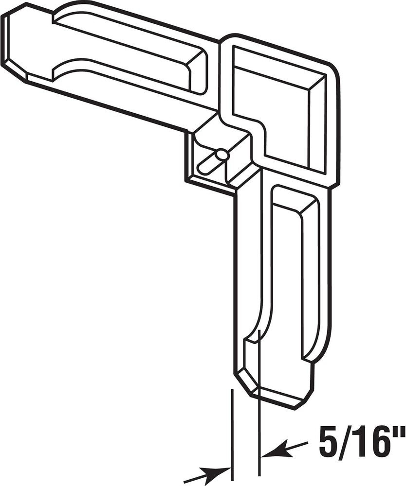 Convenient 50-Pack White Plastic Frame Corners - Easy Screen Installation