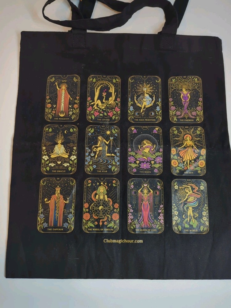 Tarot Card Tote Bag Magic Hour