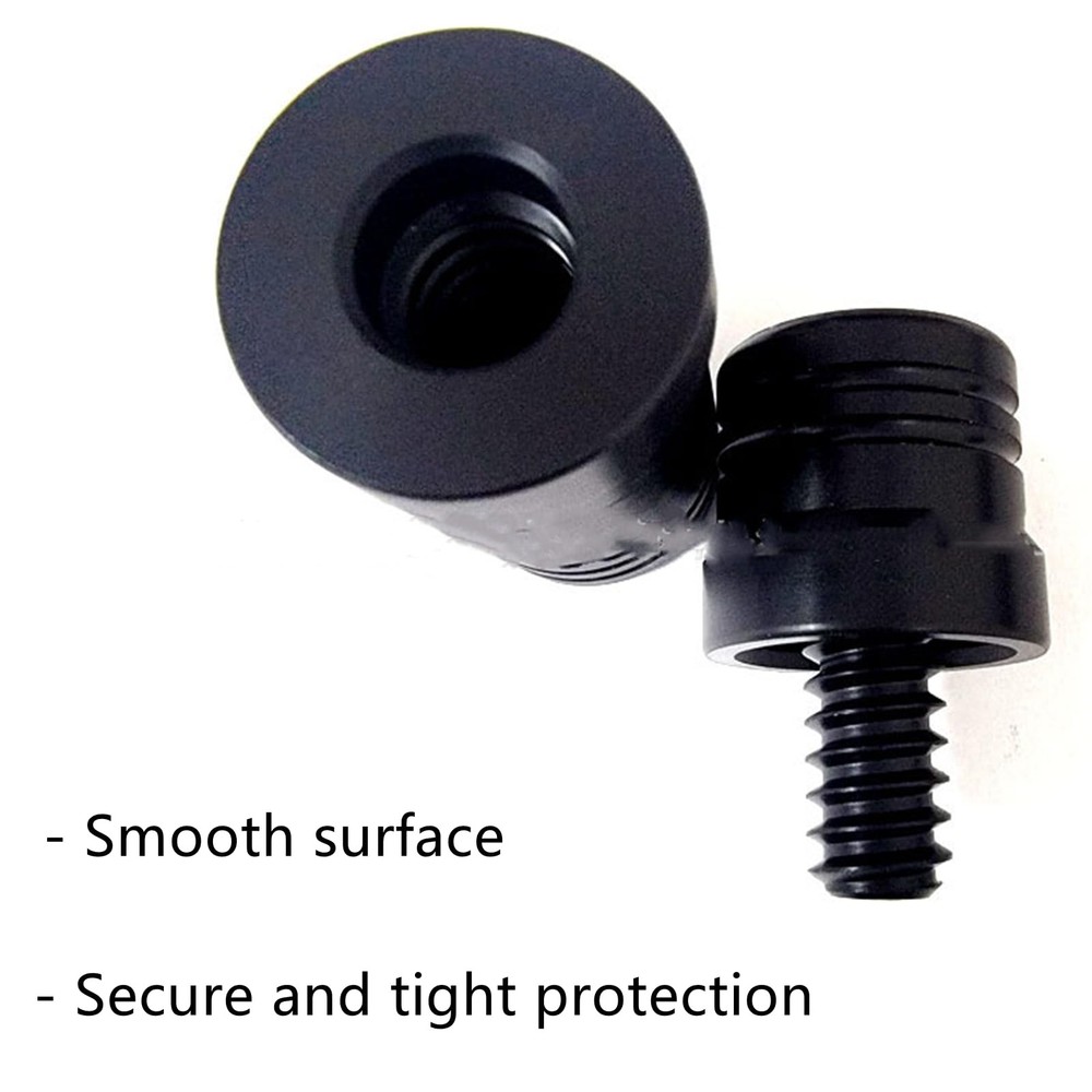 Stick Joint Protector 3/8x10 Pool Thread Cap Joints Protectors Black