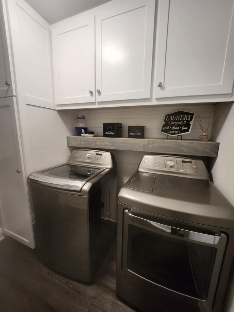 washer and dryer