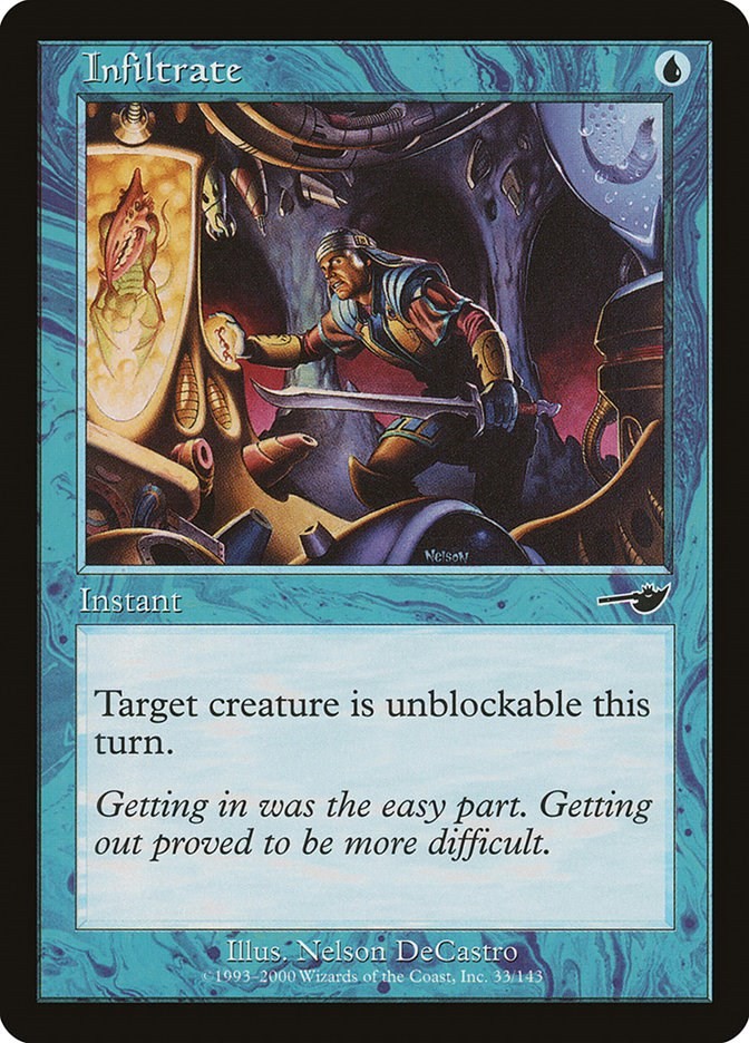 Infiltrate Nemesis 33 MTG MP