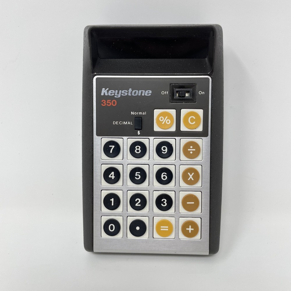 Berkey Keystone 350 Working Vintage Calculator Model 375 - Tested
