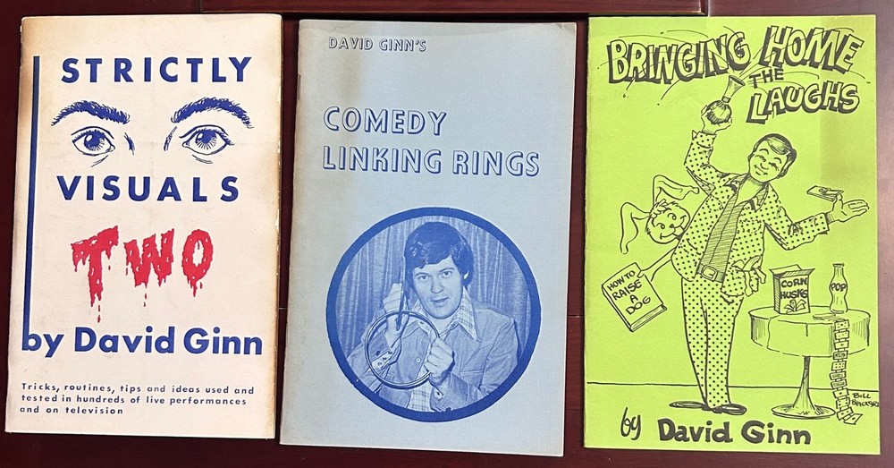 Five David Ginn Booklets -1970s