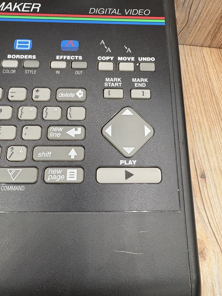 Videonics Video Titlemaker 2000 TM NTSC NO AC ADAPTER UNTESTED