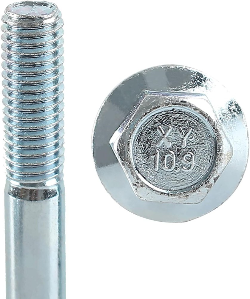 Secure 12pc Engine Stand Bolt Flange Kit - No Washers Needed for Easy Setup