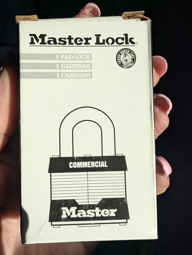 Master Lock 1KA 2002 Laminated Steel Commercial Padlock 1-3/4" Security System