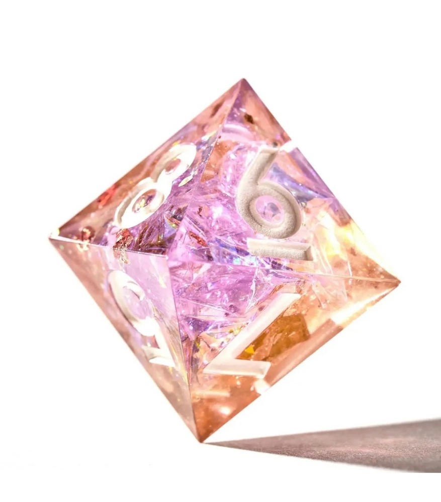 Dispel Dice CHIFFON PETALS 7 pc polyhedral set