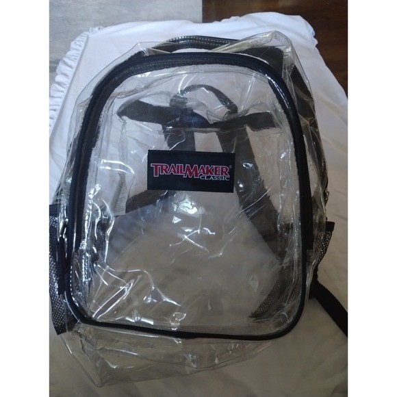 TrailMaker Classic bookbag backpack clear bag