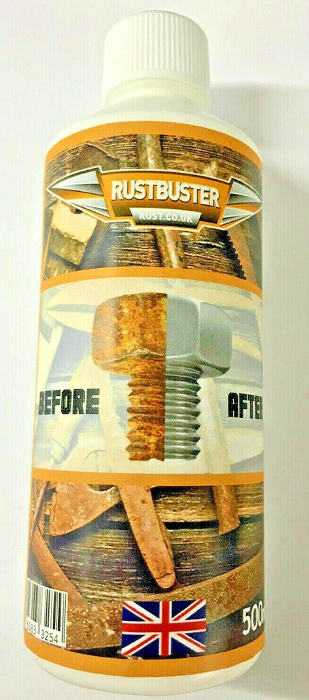 Rust Remover - Removes Rust Easily - 500ml/G - FREE NEXT DAY POSTAGE