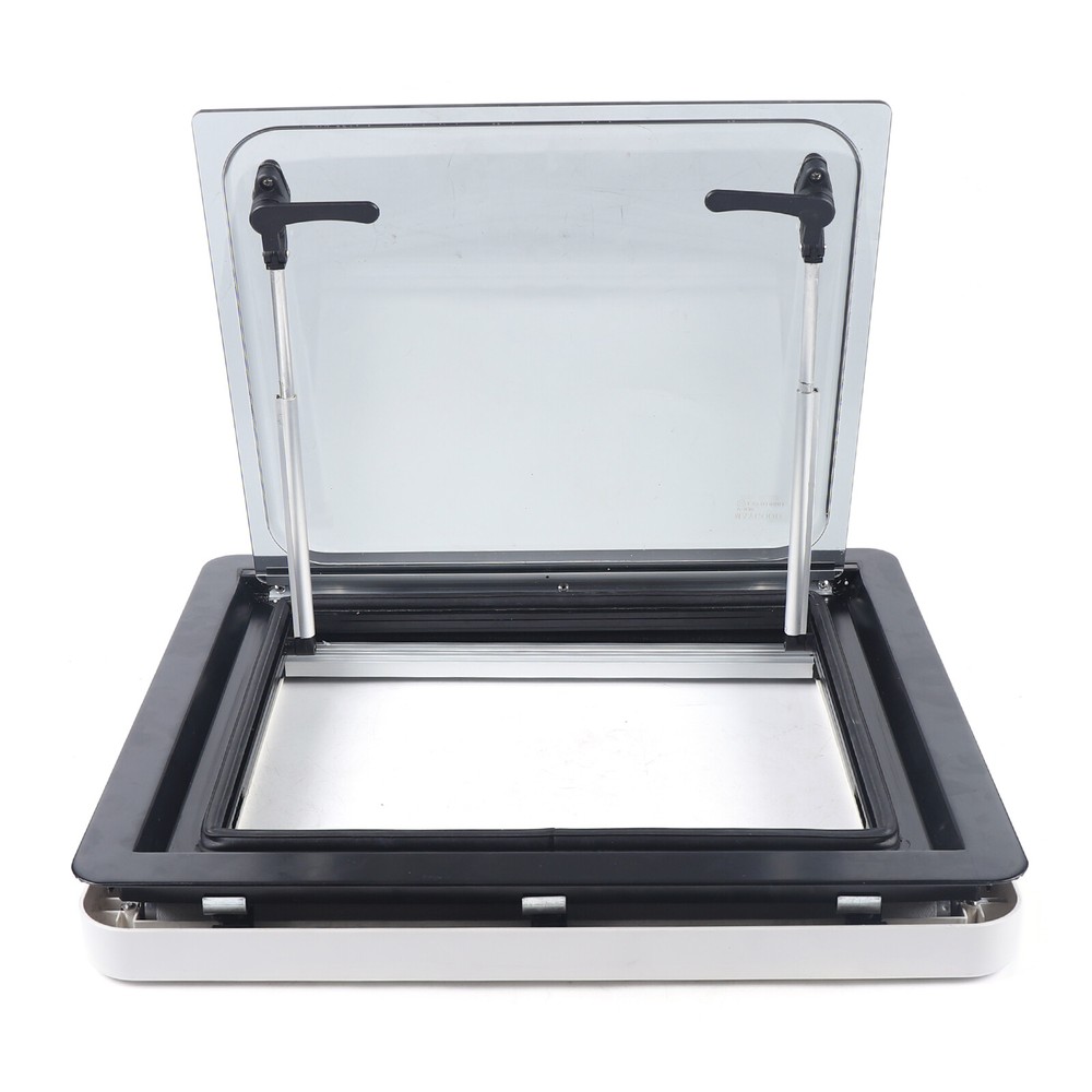 450*500mm RV Caravan Hinged Push Out Window Top-Hung Camper Skylight Hatch Vents