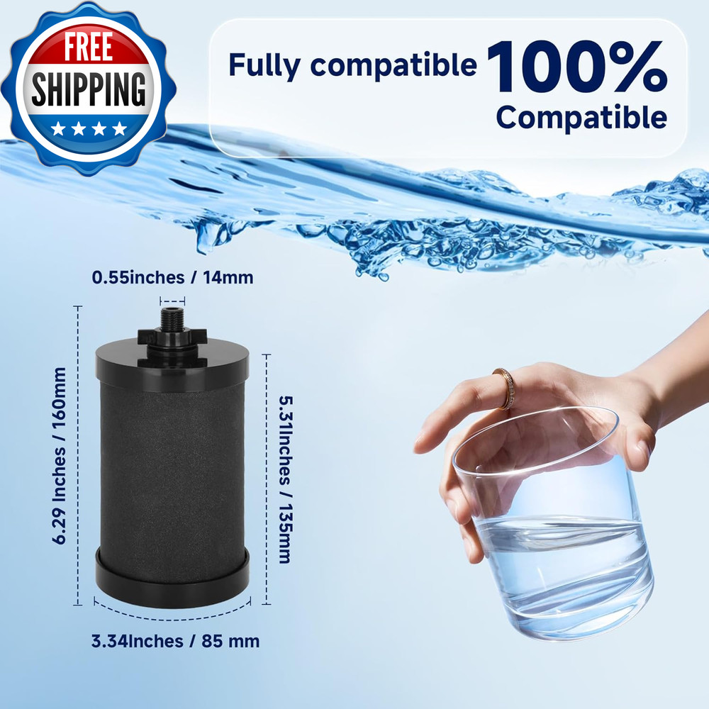 2387 Pro Filter Replacement, NSF/ANSI 42 Certified for Alexapure Water Filter Re