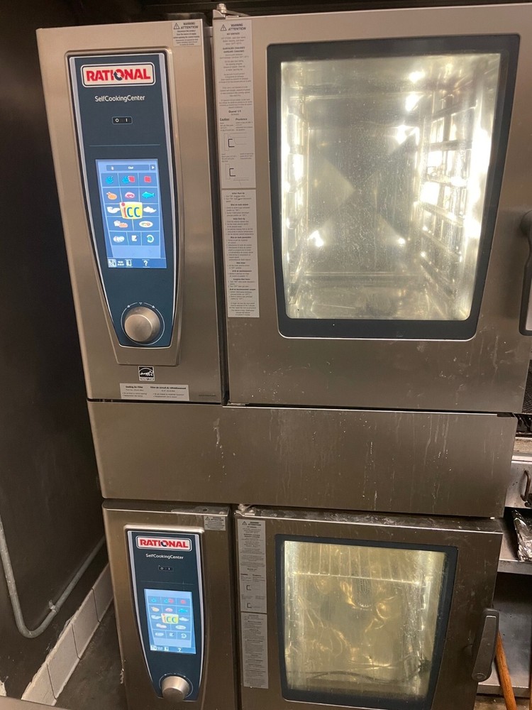 Rational Self Cooking Center Oven Model SCC WE 61G (Double Stack w/casters)