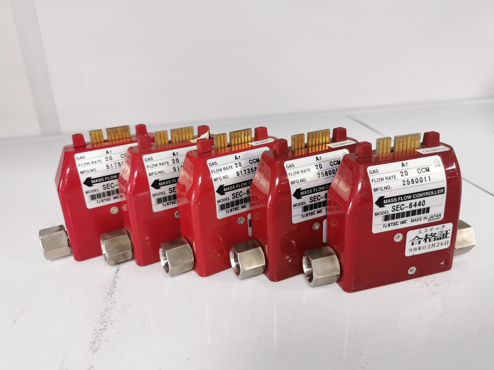 STEC SEC-6440 Mass Flow Controller AR 20SCCM CDE