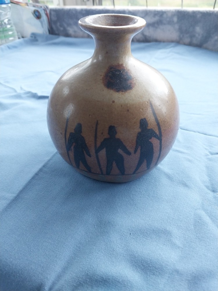 Handmade Stoneware Studio  Pottery  Vase