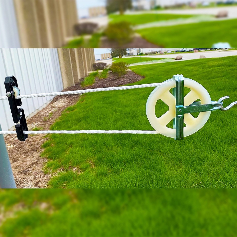 Plastic Clothesline Support Separate